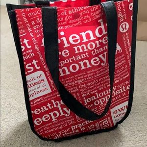 Free Lululemon bag when you buy both sports bras